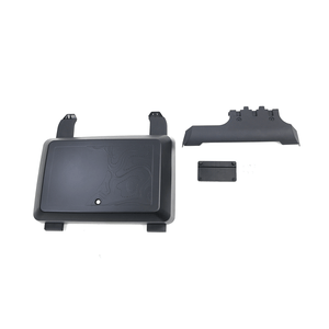 LC250 roof rail top-hang installation detail for side storage box