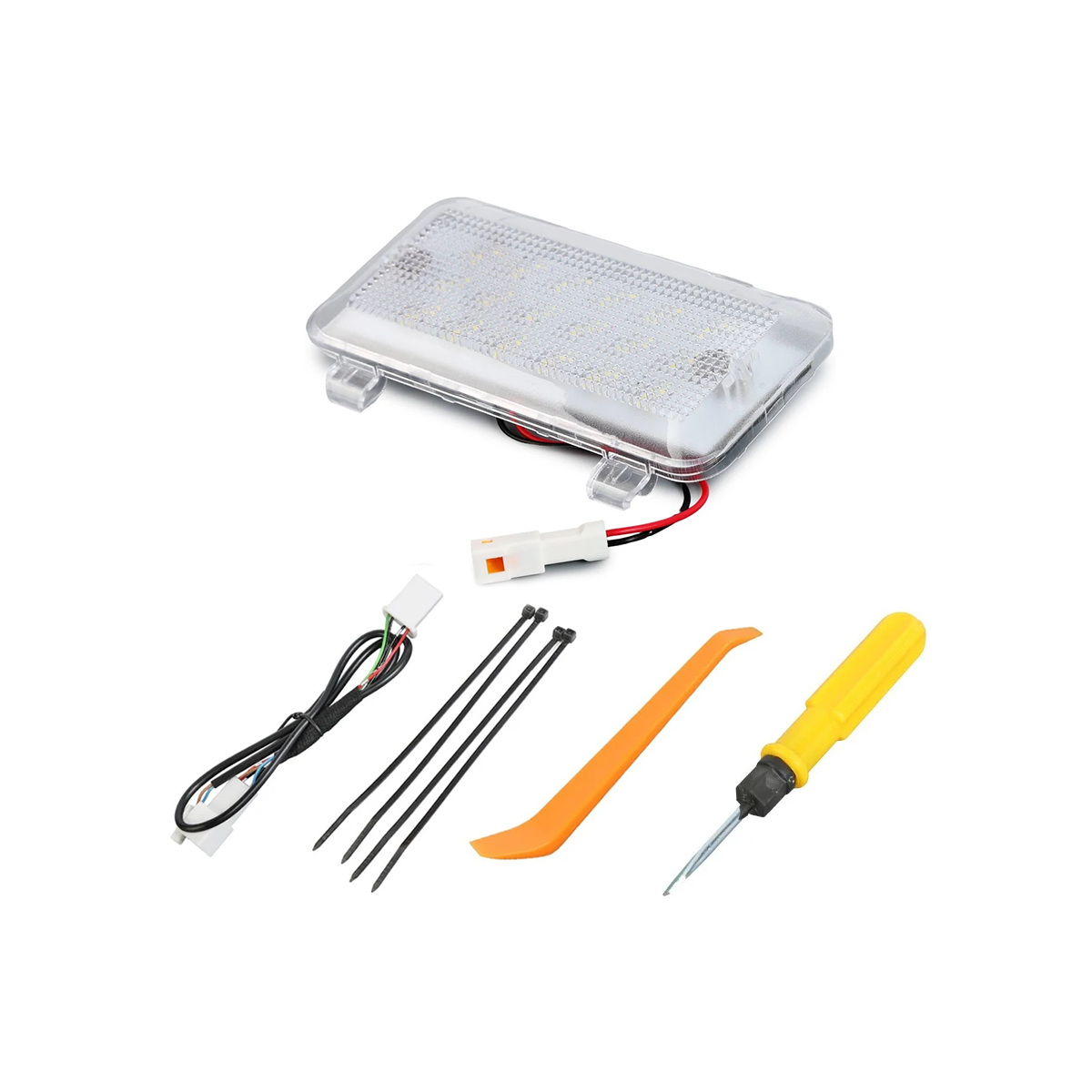 LC250 LED tailgate light with full-screen touch and stepless brightness adjustment