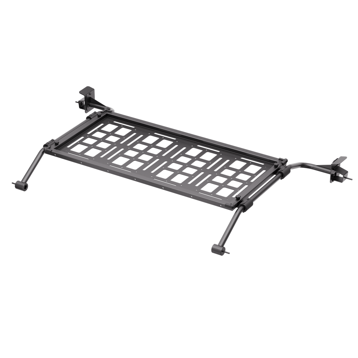 Toyota LC250 Two Tier Boot Storage Rack for Camping Gear