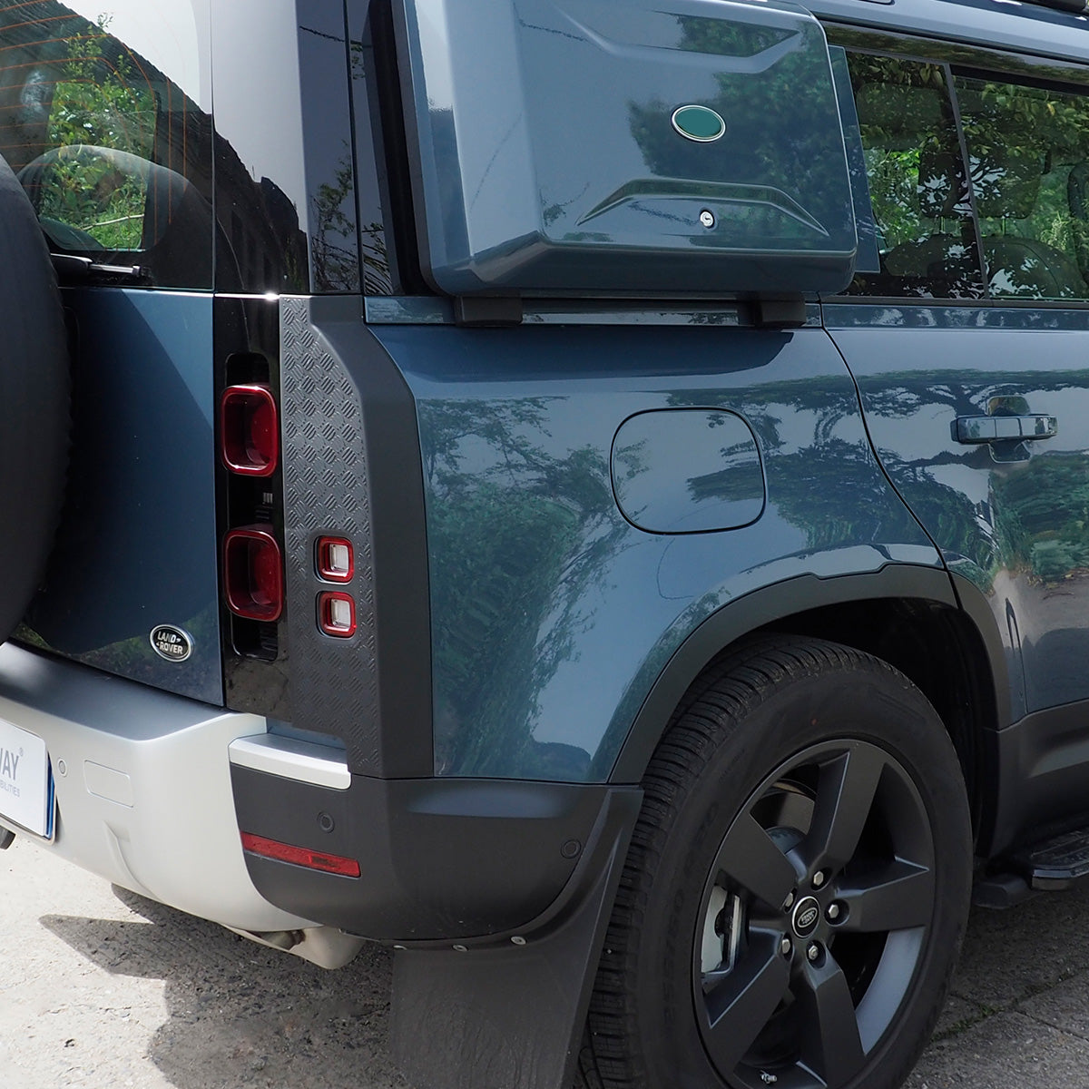 Land Rover Defender L663 with Chequer Kit Installed – Lower Trim Covers
