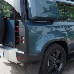 Land Rover Defender L663 with Chequer Kit Installed – Lower Trim Covers