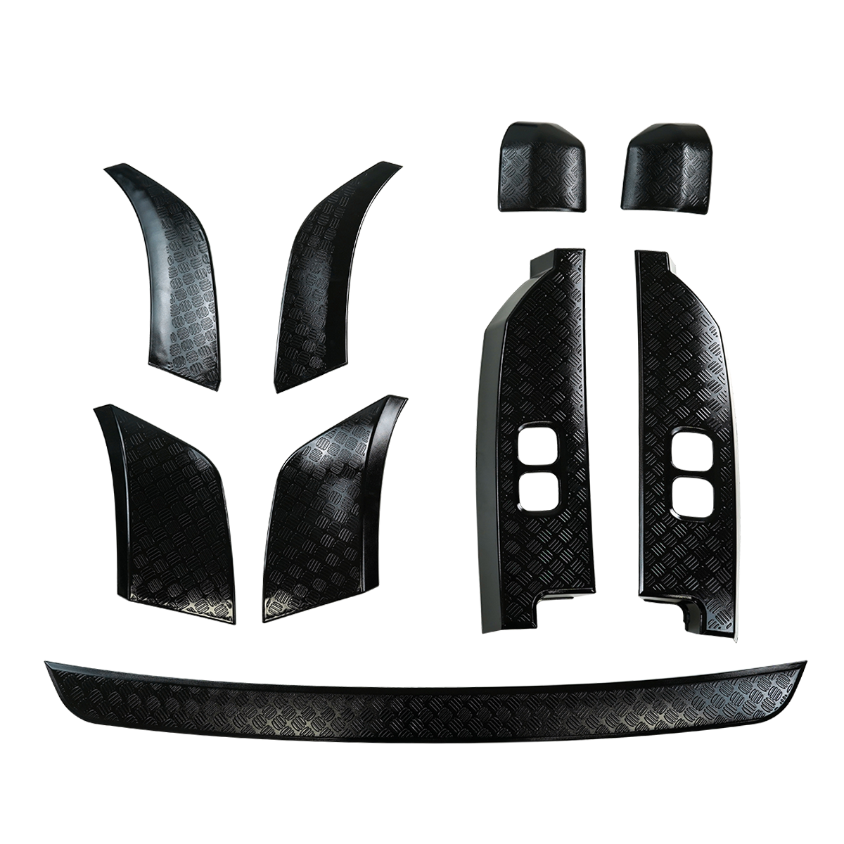 Land Rover Defender L663 with Chequer Kit Installed – Lower Trim Protection Covers