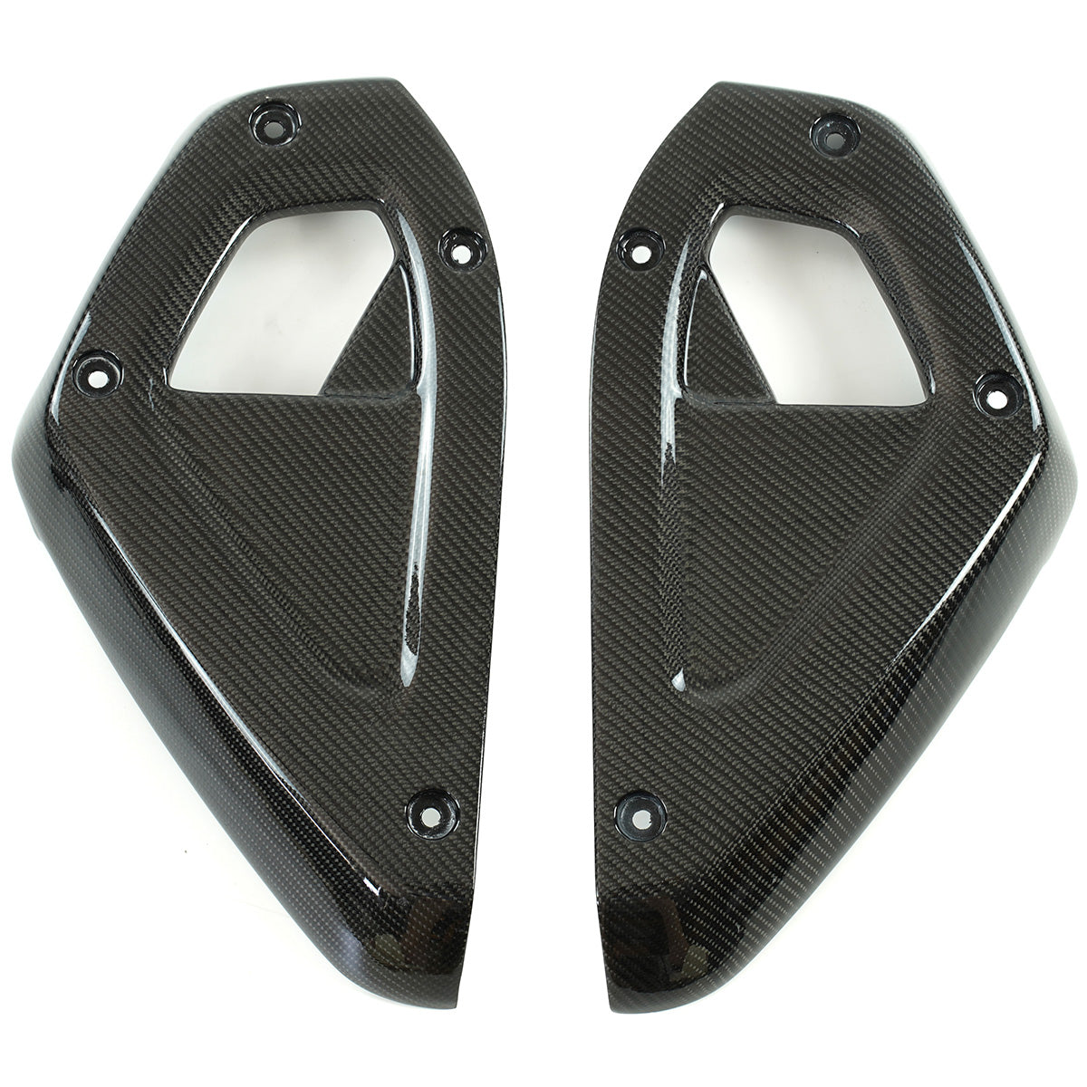 OEM fit carbon fiber interior kit detail view for Land Rover Defender