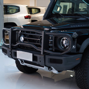 plomor-Front Bull Bar for INEOS Grenadier – Heavy-Duty Steel Grille Guard-6