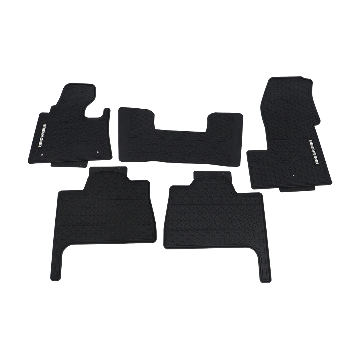 plomor-Full Set Floor Mats for INEOS Grenadier – Latex Rubber Material-1