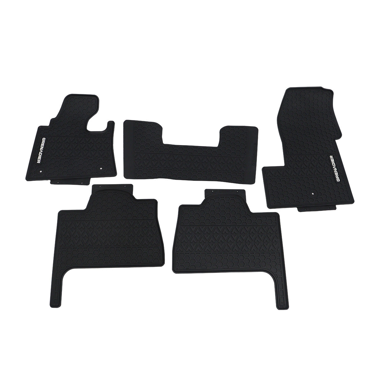 plomor-Full Set Floor Mats for INEOS Grenadier – Latex Rubber Material-6