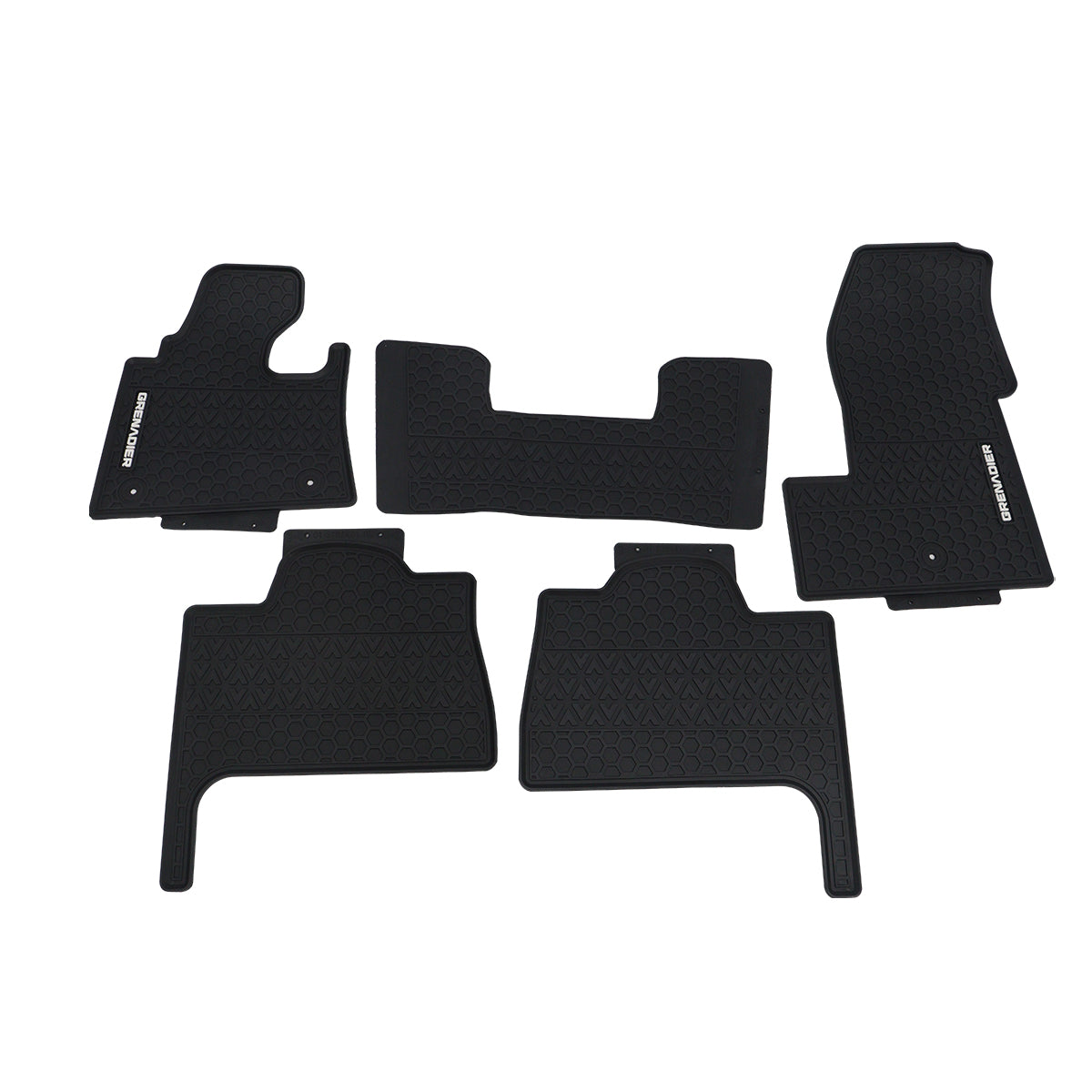 plomor-Full Set Floor Mats for INEOS Grenadier – Latex Rubber Material-1