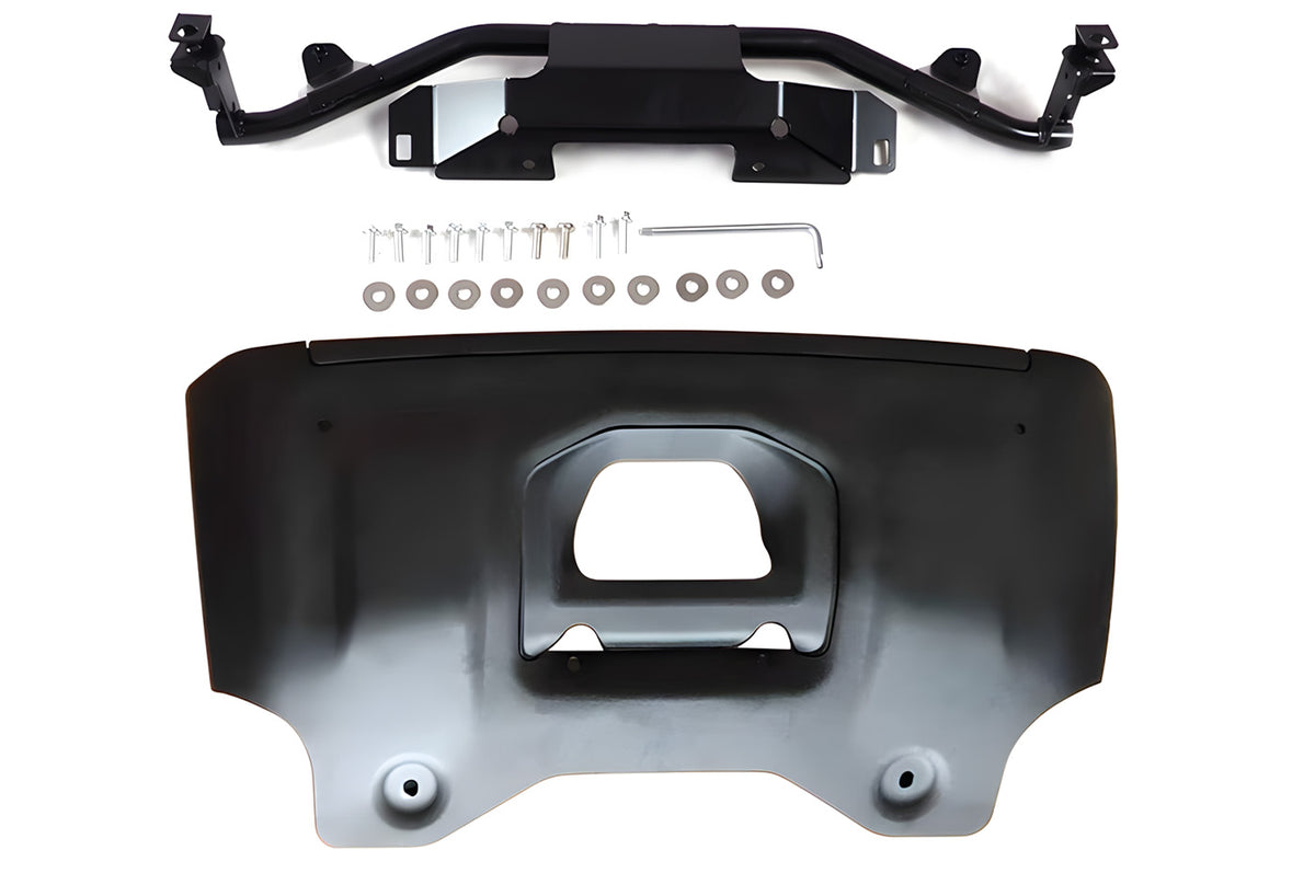 Heavy-Duty Underbody Protection - PLOMOR Front Bumper Corner Trim – Black for Land Rover Defender 90/110/130