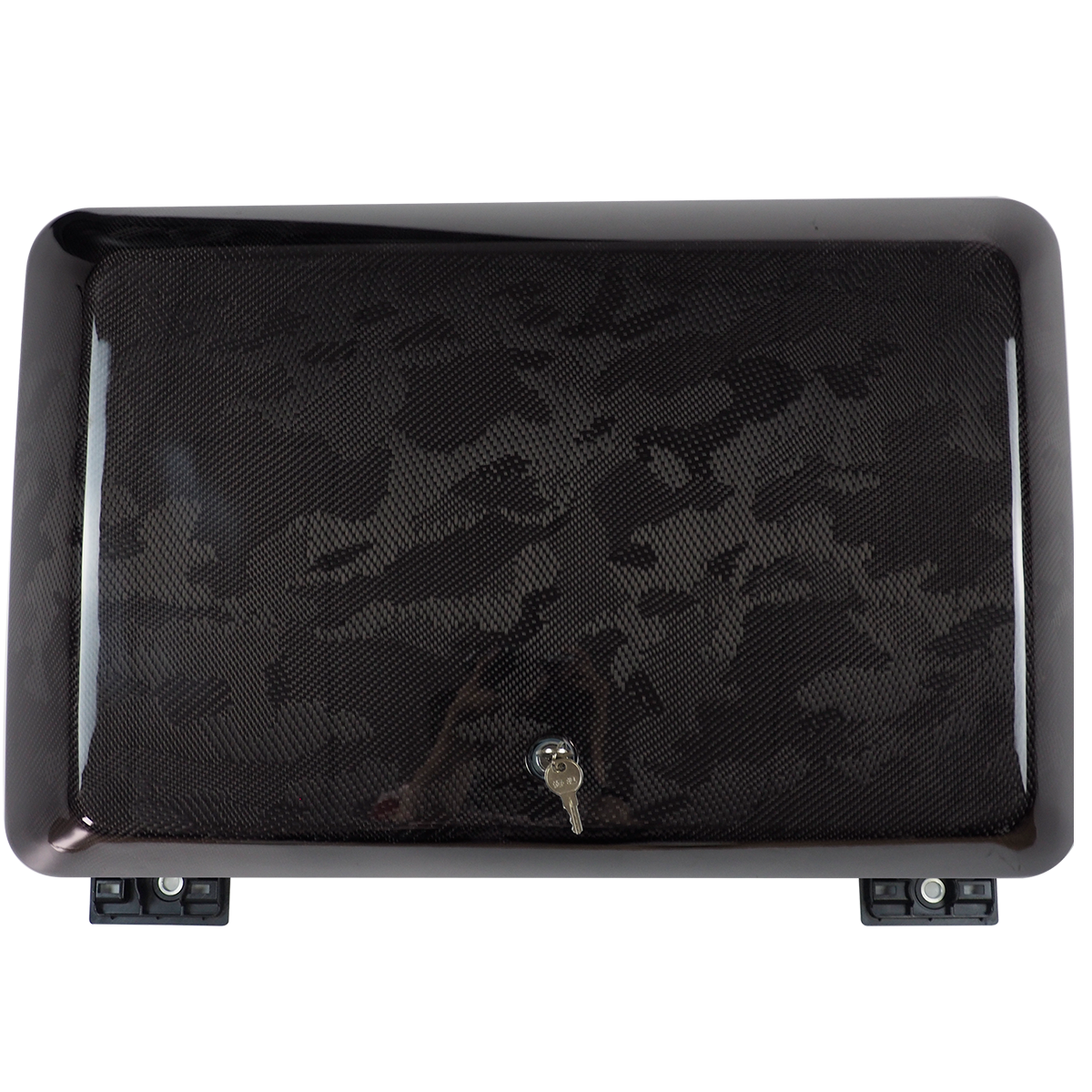 PLOMOR lockable camouflage carbon fibre side storage box for Defender