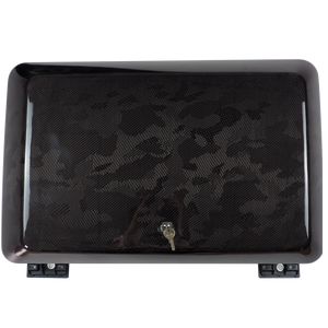 PLOMOR lockable camouflage carbon fibre side storage box for Defender