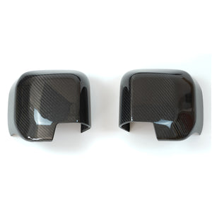 UV-resistant gloss finish of PLOMOR Carbon Fiber Mirror Cover for Defende