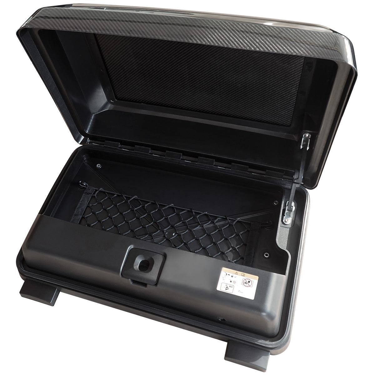 PLOMOR lockable carbon fibre side storage box for Land Rover Defender