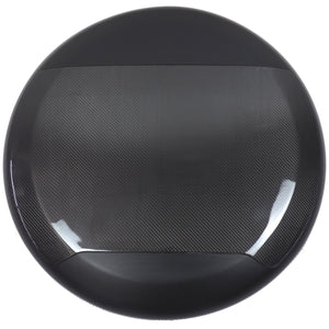PLOMOR Carbon Fibre Spare Wheel Cover Black for Land Rover Defender 90/110/130