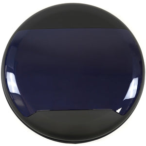 PLOMOR Carbon Fibre Spare Wheel Cover Blue for Land Rover Defender 90/110/130