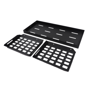 PLOMOR Defender 110 Rear Cargo Rack Angled View