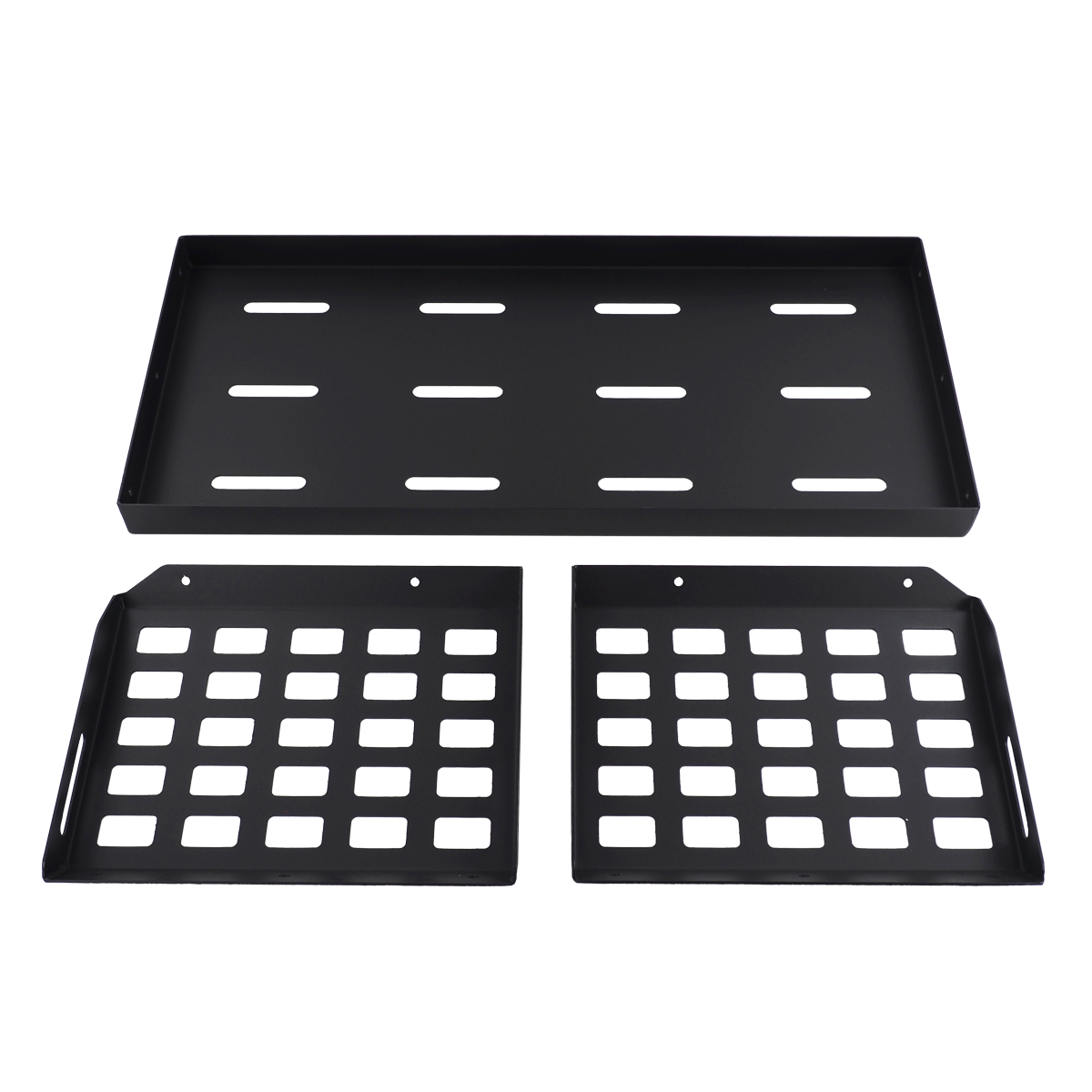 PLOMOR Defender 110 Rear Cargo Rack Front View