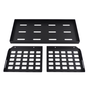 PLOMOR Defender 110 Rear Cargo Rack Front View