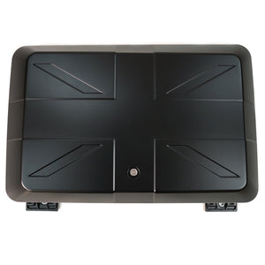 PLOMOR Side Storage Box Installed on Land Rover Defender 110