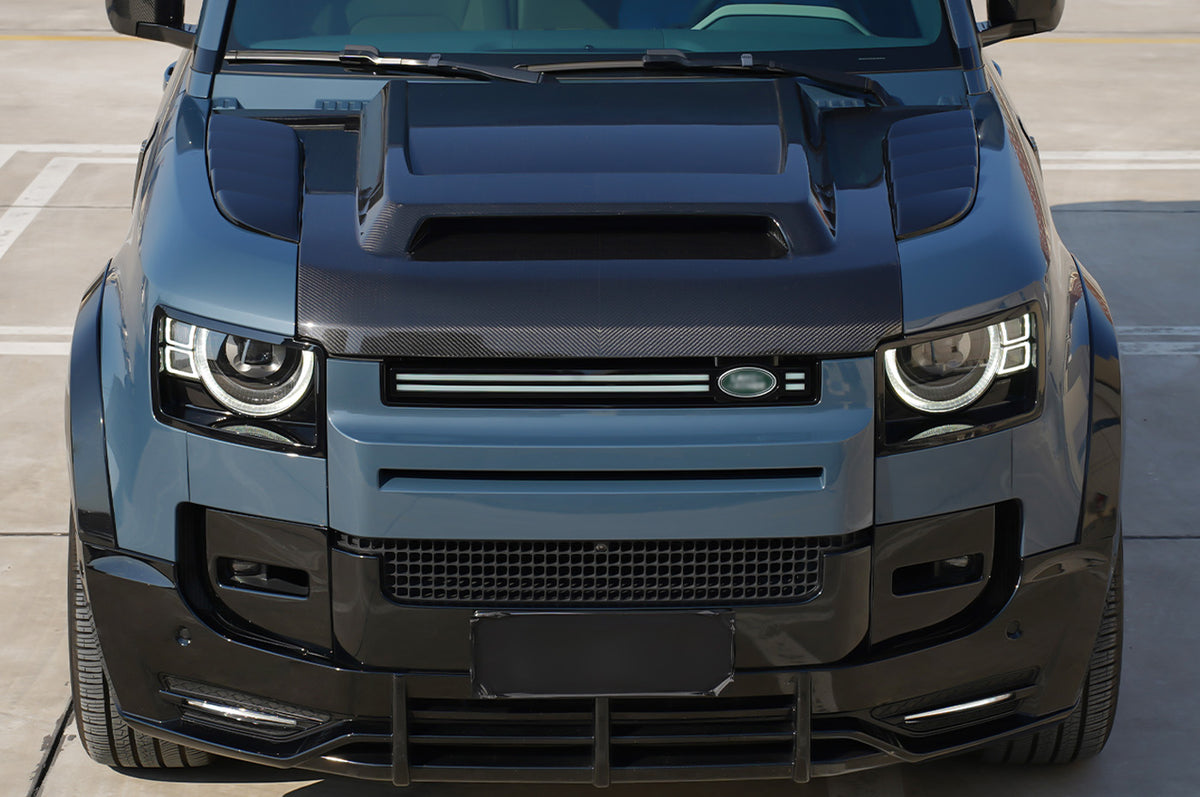 Perfect Fit for Defender  - PLOMOR LED Grille for Land Rover Defender 90/110/130 – Front Lighting Upgrade