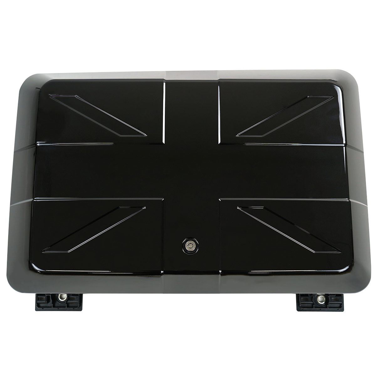 PLOMOR Side Storage Box for Land Rover Defender 90/110/130 – Gloss Black