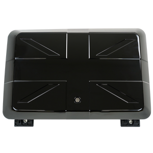 PLOMOR Side Storage Box for Land Rover Defender 90/110/130 – Gloss Black