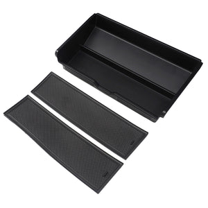 PLOMOR Lower Centre Console Storage Tray Flocked Lining for Defender 90/110