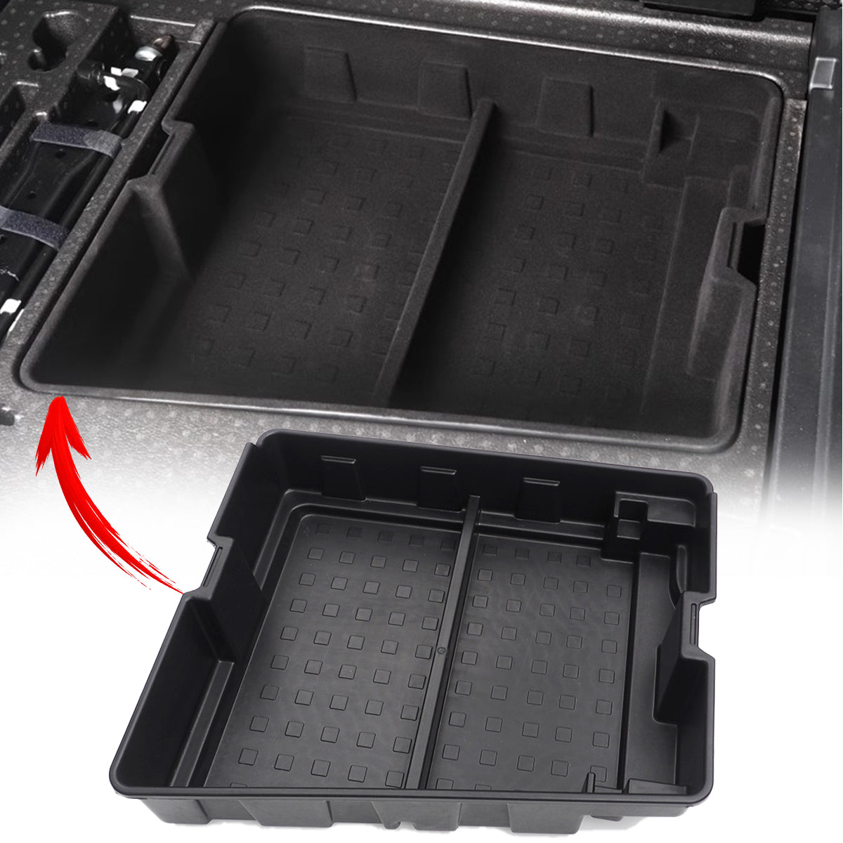 PLOMOR Rear Cargo Storage Box for Land Rover Defender 90 110 L663