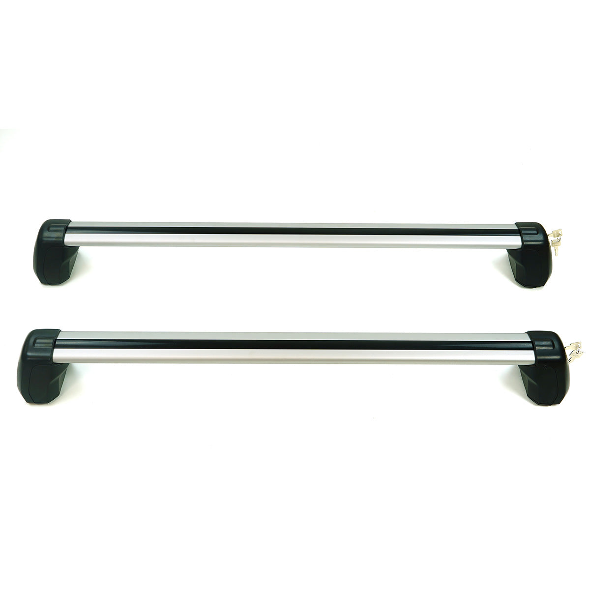 PLOMOR Roof Rack Cross Bars Silver Defender 90 110