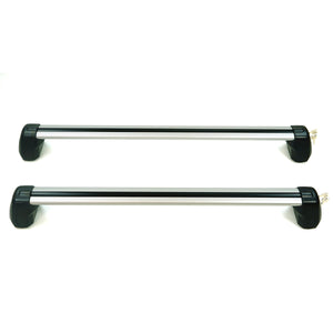 PLOMOR Roof Rack Cross Bars Silver Defender 90 110