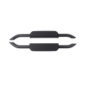 PLOMOR Defender 90 aluminium side steps front view OEM fit LHD RHD
