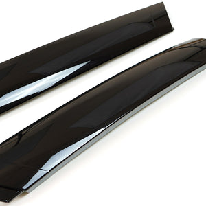 Side View of PLOMOR Gloss Black A-Pillar Trim for Defender