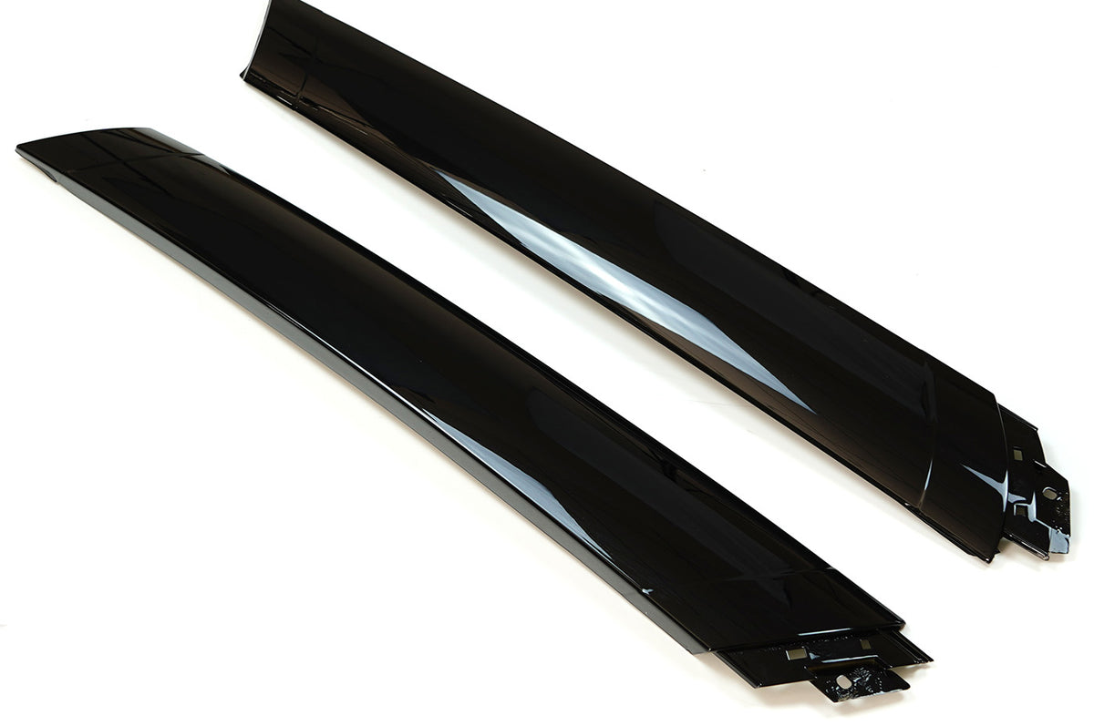 Preserve OEM A-Pillar - PLOMOR Gloss Black A-Pillar Trim for Land Rover Defender 90/110/130 – ABS, Durable,Factory Fit