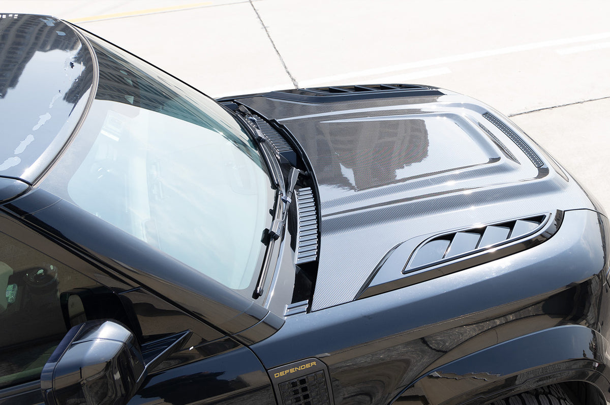 A-Pillar Replacement - PLOMOR Gloss Black A-Pillar Trim for Land Rover Defender 90/110/130 – ABS, Durable,Factory Fit