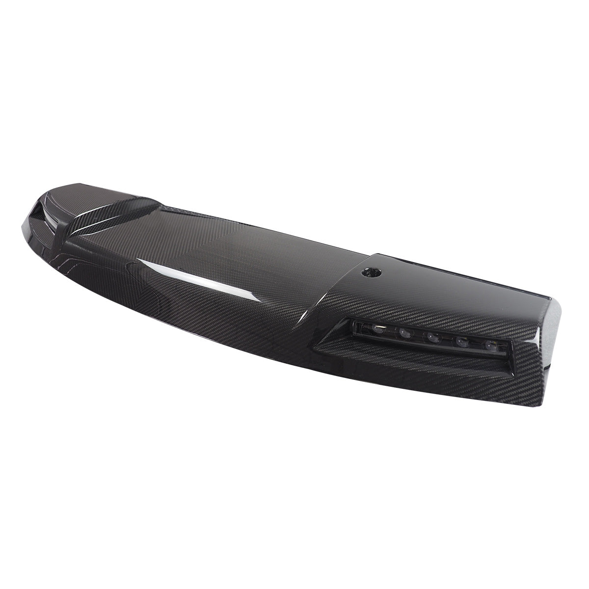 PLOMOR Dual LED Short Roof Light Bar ABS vs Carbon Fiber Comparison
