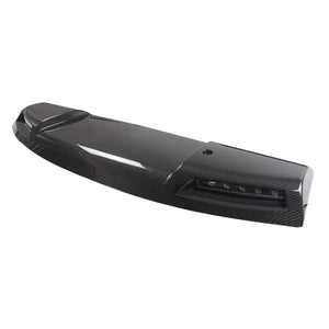 PLOMOR Dual LED Short Roof Light Bar ABS vs Carbon Fiber Comparison