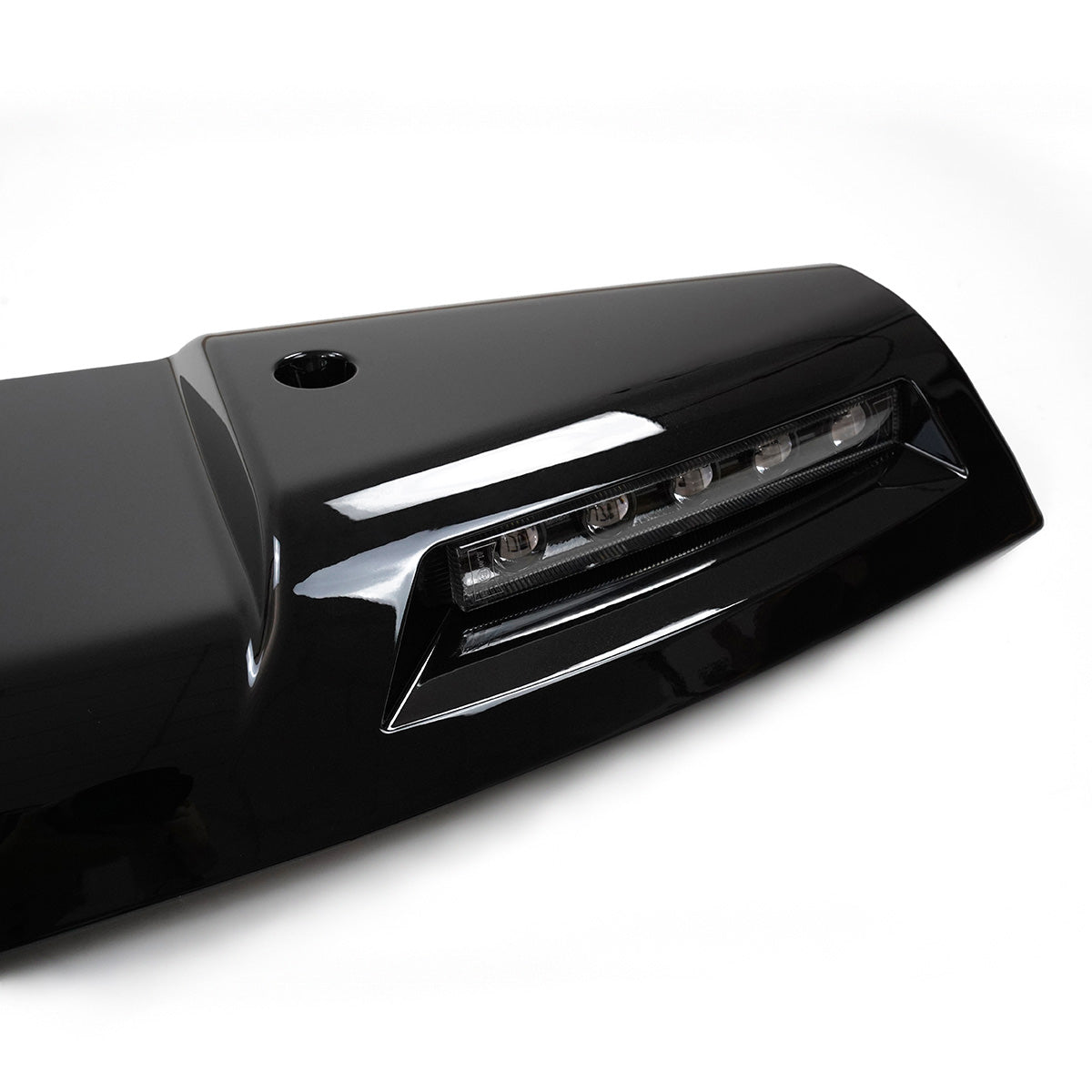PLOMOR Dual LED Short Roof Light Bar Night-Time View