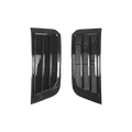 PLOMOR Defender fender vent kit carbon fiber and gloss black ABS