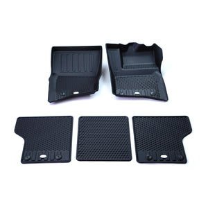 PLOMOR All-Weather Floor Mats – Anti-Slip Backing