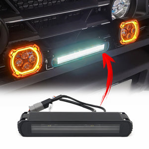 PLOMOR square LED light pods for Land Rover Defender and INEOS Grenadier