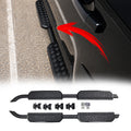 PLOMOR aluminium side steps for Land Rover Defender L663 90/110/130 in gloss black