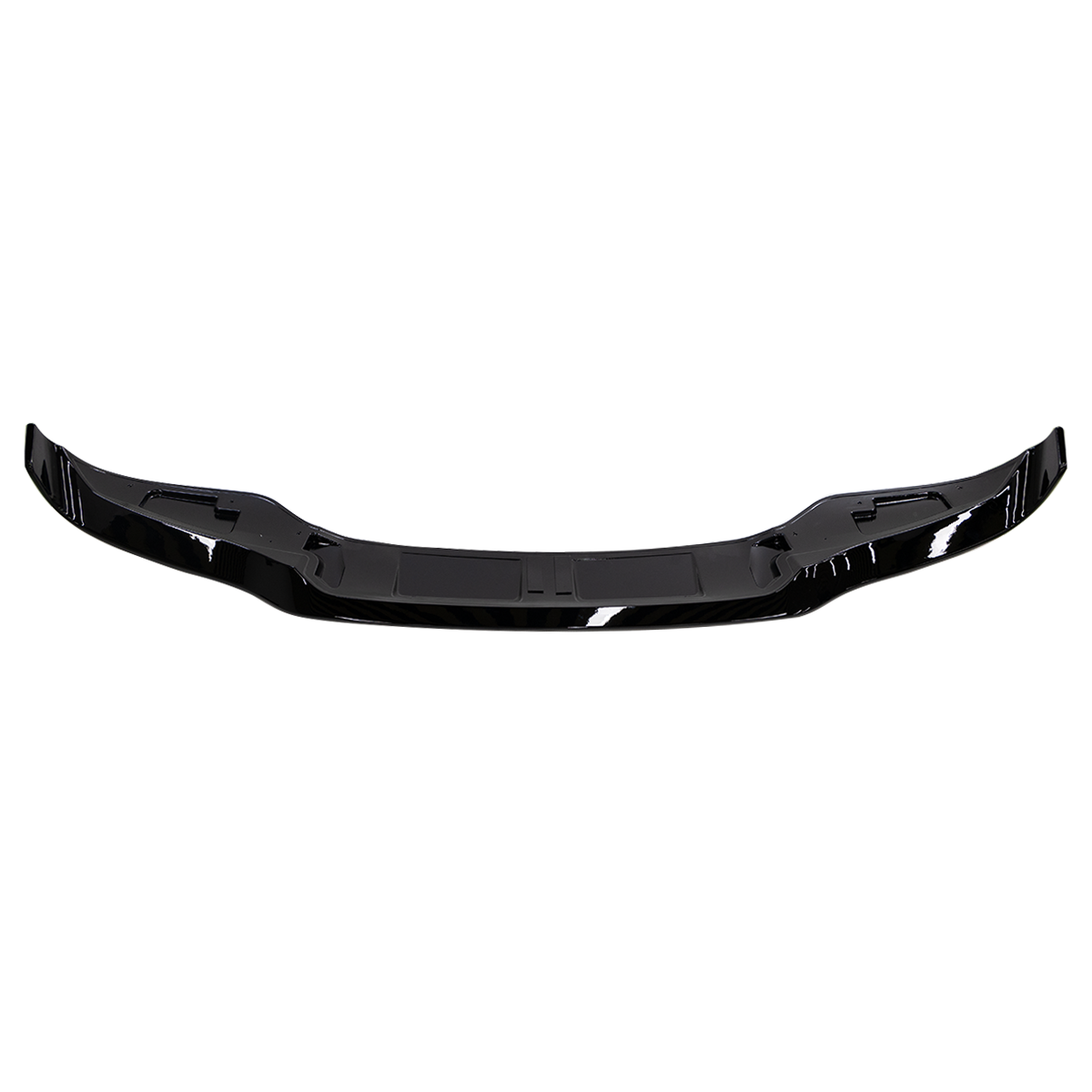 PLOMOR gloss black ABS front lip for Land Rover Defender 90 110 130 L663 with aerodynamic styling and OEM-style fitment