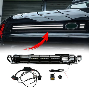 PLOMOR LED front grille for Land Rover Defender L663