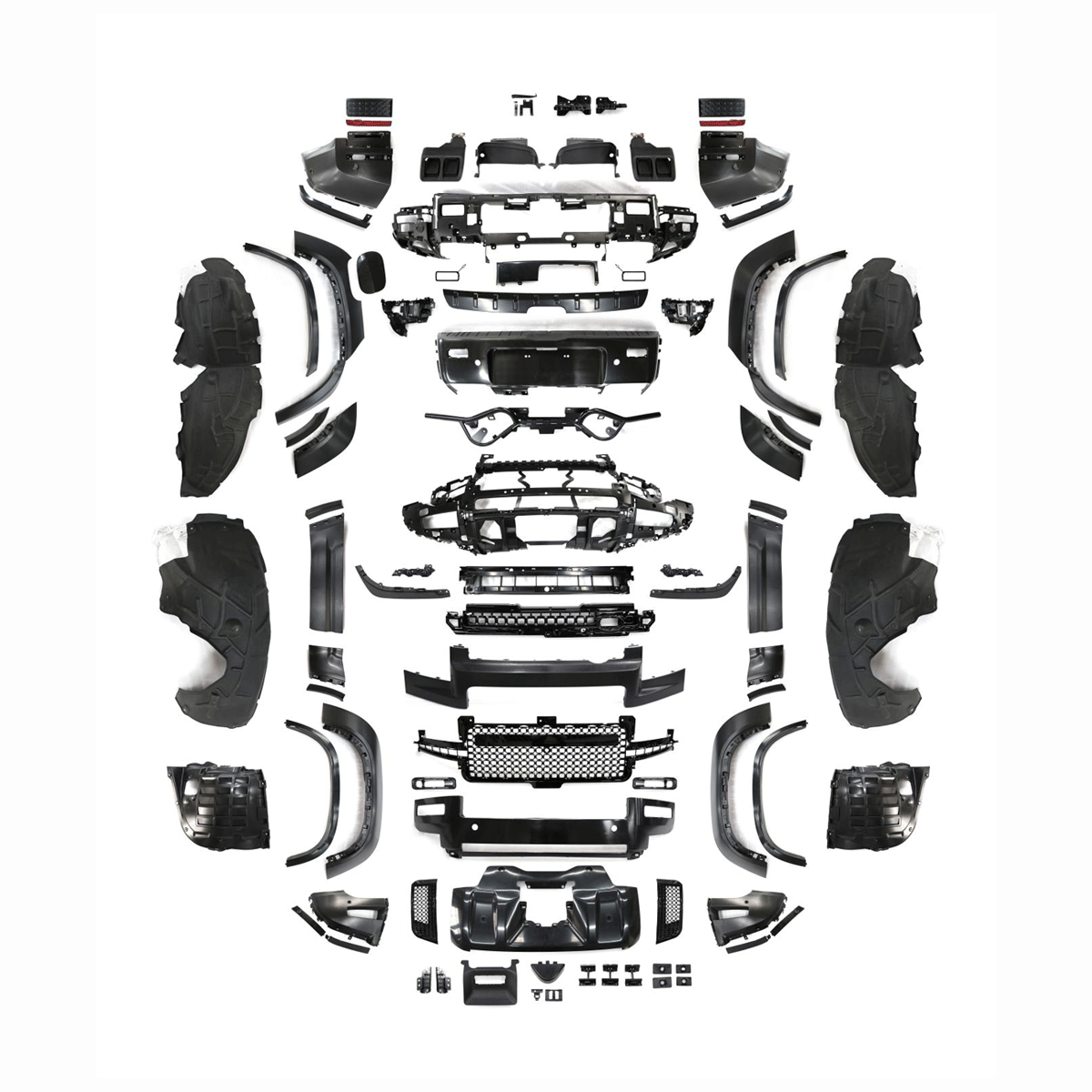 PLOMOR OCTA wide body kit full kit Land Rover Defender L663 off road performance styling