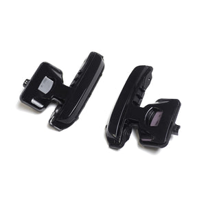 PLOMOR Dynamic Amber LED Side Mirror Indicator kit with accessories and clips