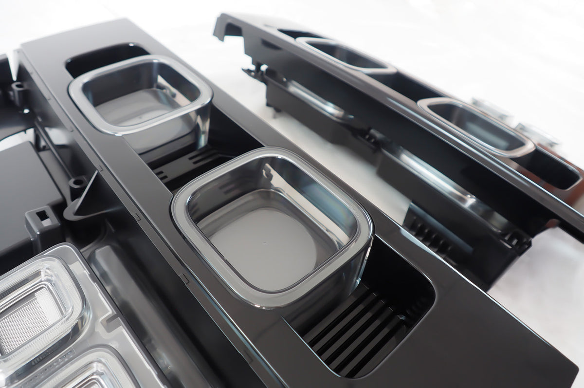 Plug & Play Installation - PLOMOR Smoked LED Tail Lights for Land Rover Defender 90/110 (L663)