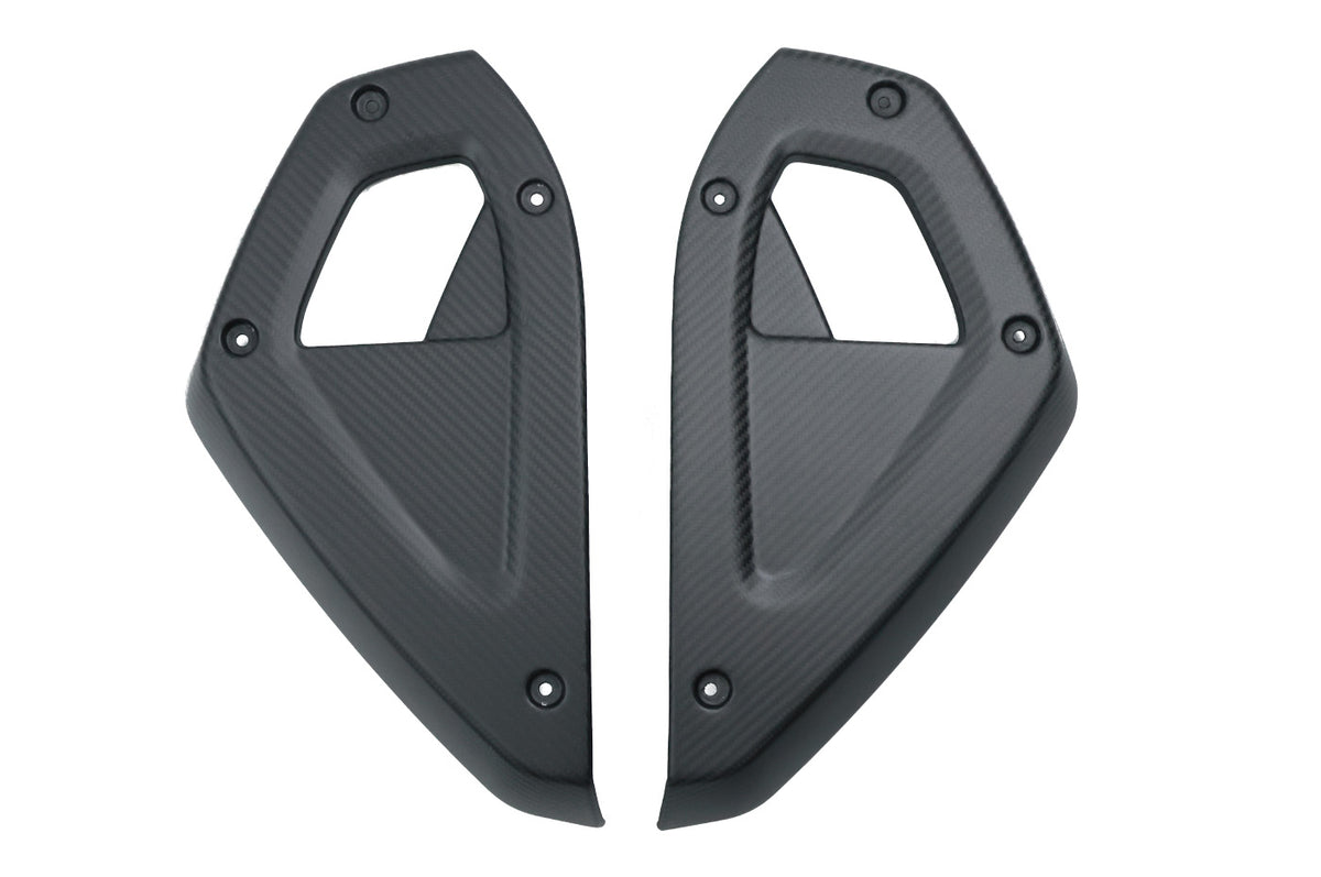 Easy Installation - PLOMOR Defender 90/110/130 Matte Carbon Fiber Interior Trim Kit