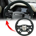 PLOMOR Perforated Performance Steering Wheel for Land Rover Defender
