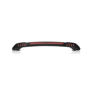 Side view of Defender rear spoiler performance upgrade