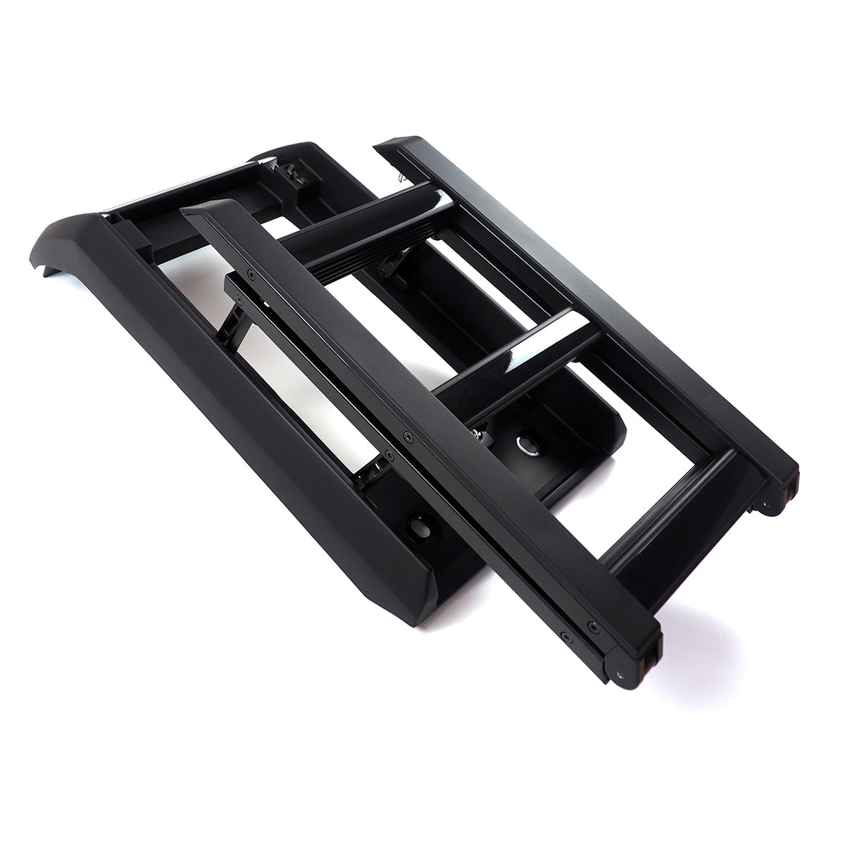 PLOMOR Side Ladder provides easy roof access for Land Rover Defender