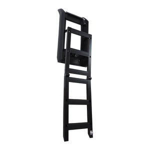 Silver PLOMOR Side Ladder with durable weather-resistant coating